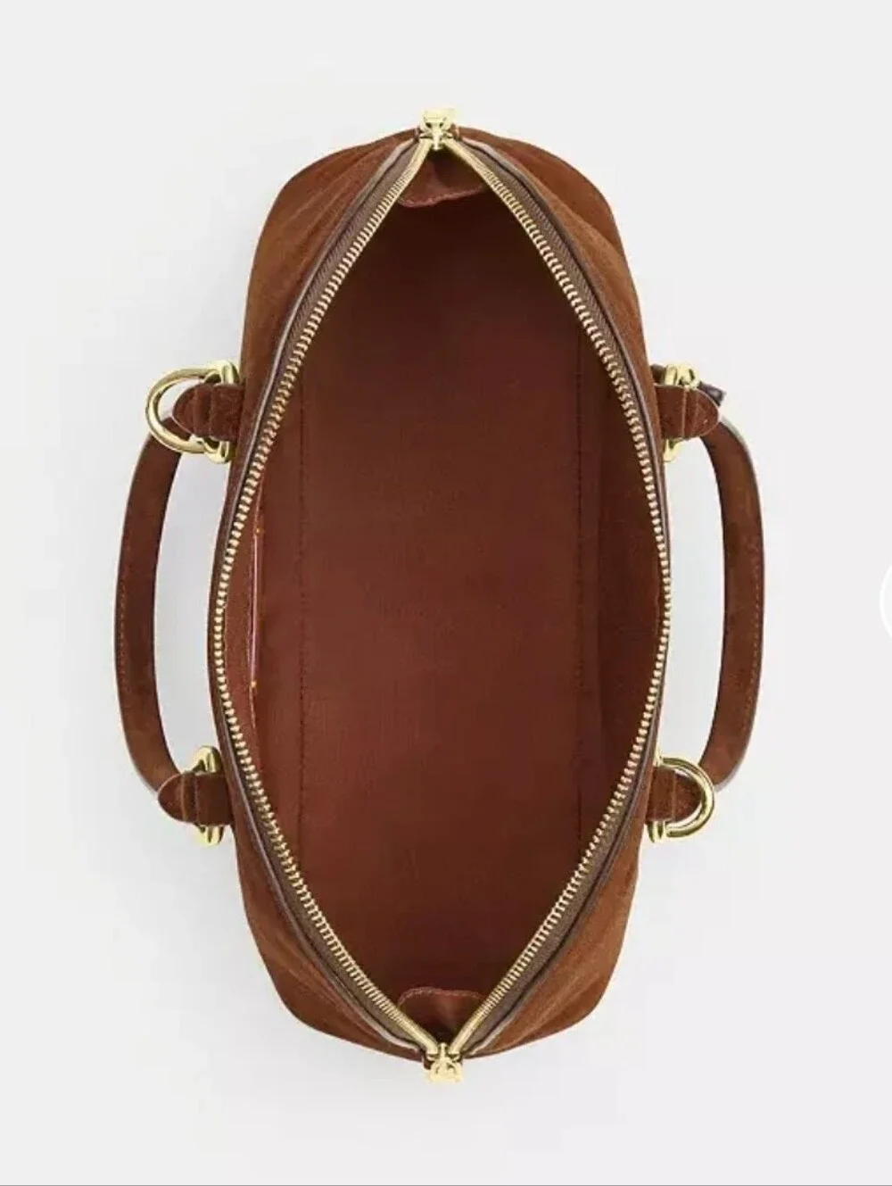 Coach Lara Suede Satchel